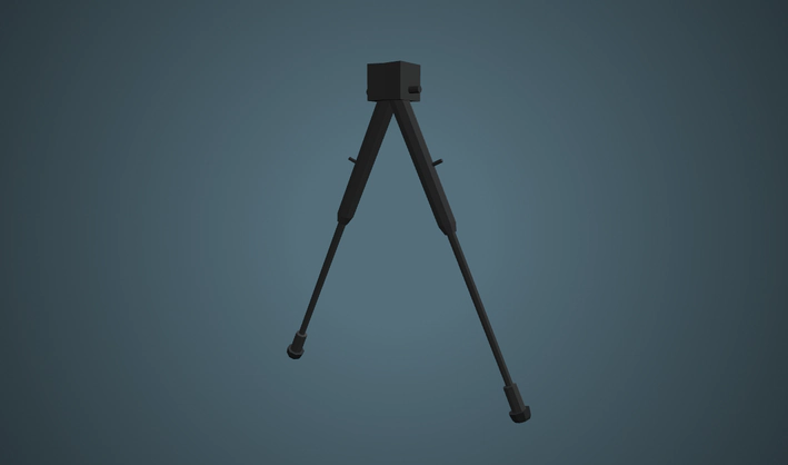 Bipod — Poly Pizza 3D model by Quaternius