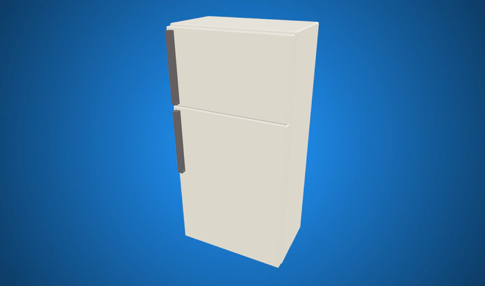 Fridge — Poly Pizza 3D model by Zsky