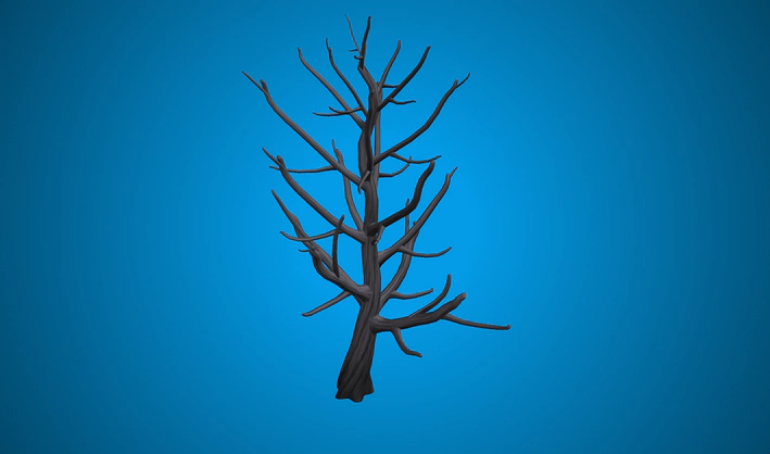 Dead Tree — Poly Pizza 3D model by Quaternius