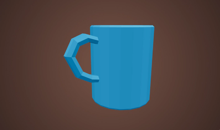 Mug — Poly Pizza 3D model by Poly by Google