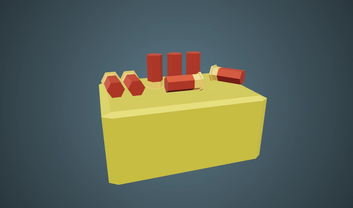 Shotgun Ammo — Poly Pizza 3D model by Zsky