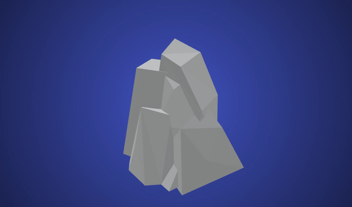 Rock — Poly Pizza 3D model by Danni Bittman