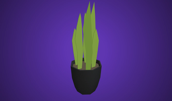 Houseplant — Poly Pizza 3D model by Quaternius