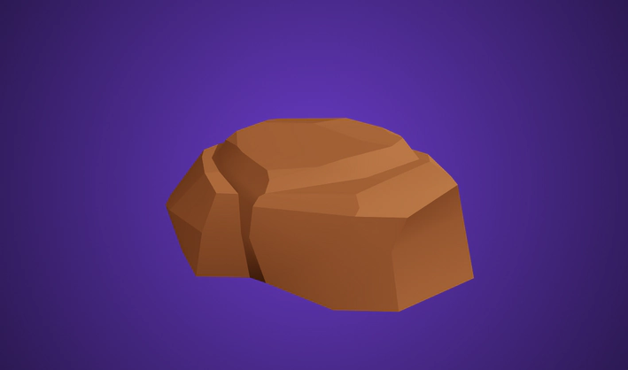 Rock Large — Poly Pizza 3D model by Quaternius