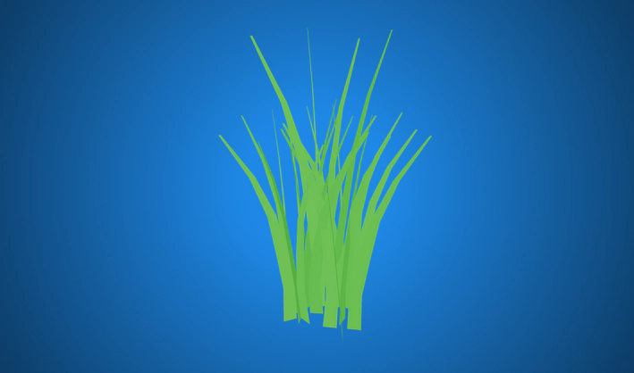 Tuft of grass — Poly Pizza 3D model by Poly by Google