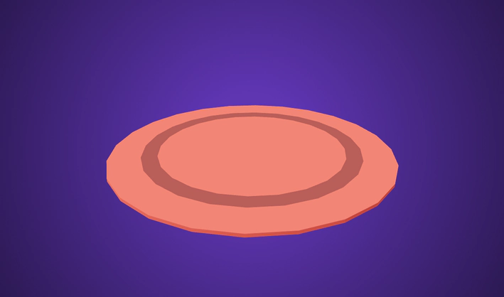 Rug Round — Poly Pizza 3D model by Kenney