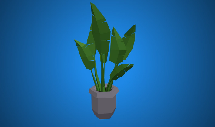 Flower Pot — Poly Pizza 3D model by Zsky