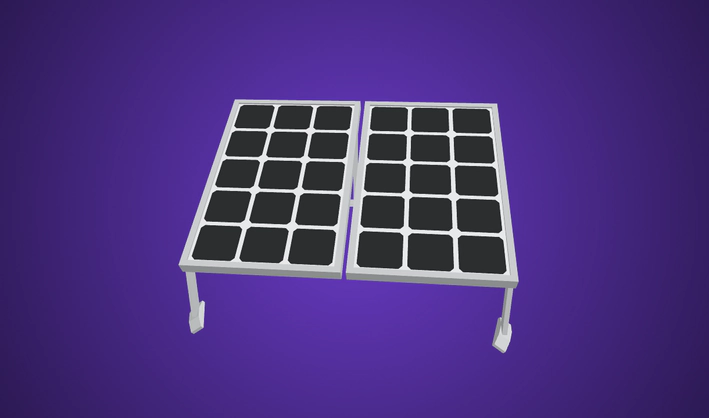 Solar Panel — Poly Pizza 3D model by Quaternius