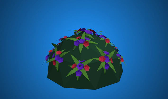 Flowers — Poly Pizza 3D model by Zsky