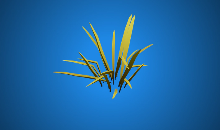 Grass Wispy — Poly Pizza 3D model by Quaternius