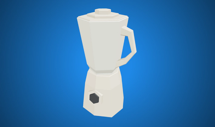 Blender — Poly Pizza 3D model by Zsky