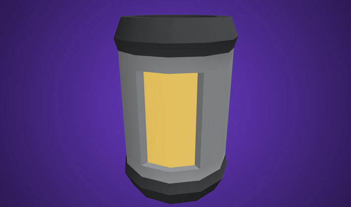 Pickup Jar — Poly Pizza 3D model by Quaternius