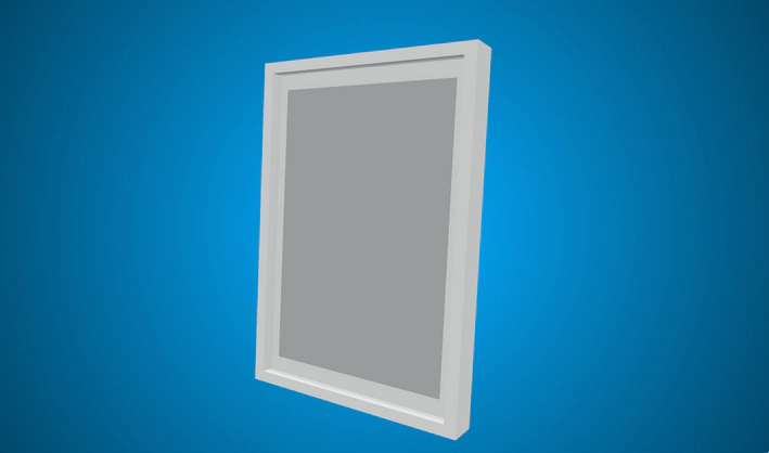 Blank Picture Frame — Poly Pizza 3D model by Jarlan Perez