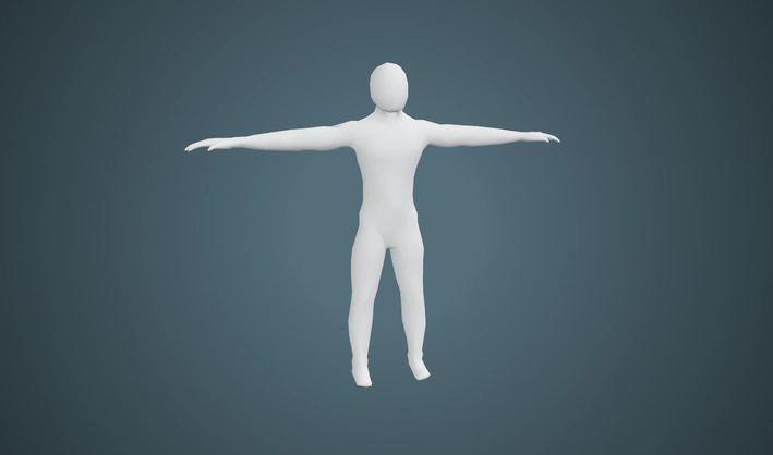 Animated Character Base — Poly Pizza 3D model by J-Toastie