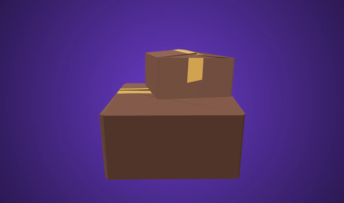 Cardboard Boxes — Poly Pizza 3D model by Nick Slough