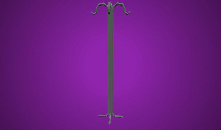 Coat rack — Poly Pizza 3D model by jeremy