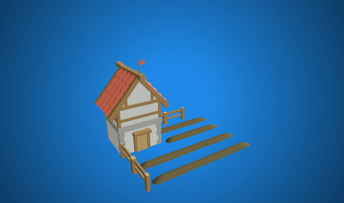 Farm — Poly Pizza 3D model by Quaternius