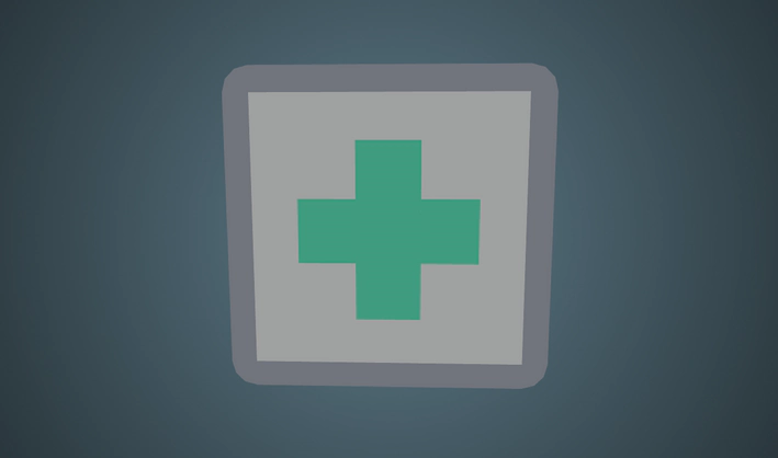 Sign Hospital — Poly Pizza 3D model by Kenney
