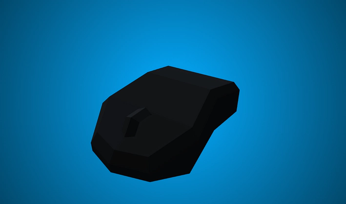 Computer Mouse — Poly Pizza 3D model by Zsky