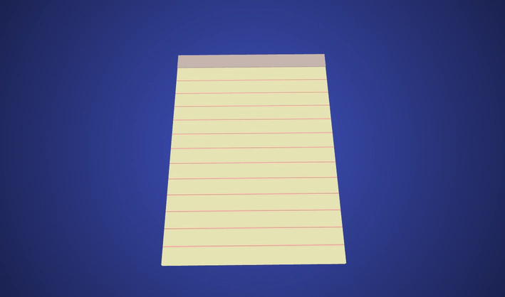 Notebook — Poly Pizza 3D model by jeremy