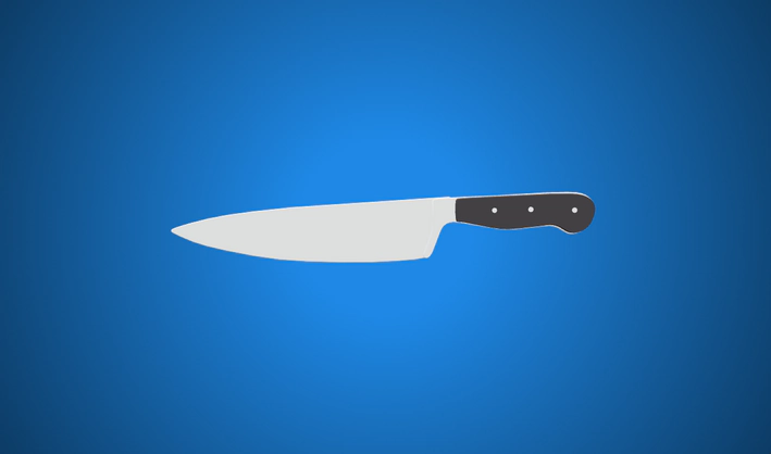 Kitchen Knife — Poly Pizza 3D model by S. Paul Michael