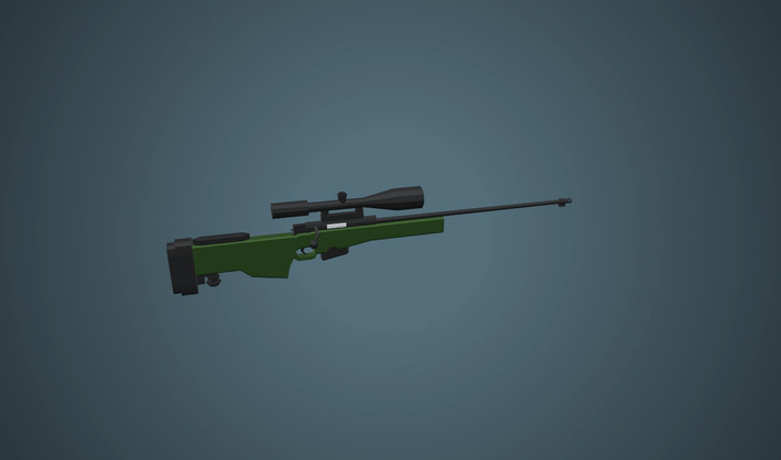 Sniper Rifle — Poly Pizza 3D model by Zsky
