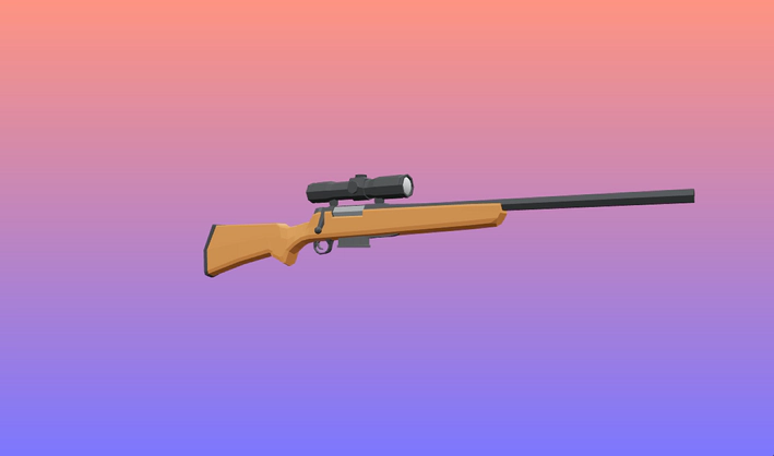 Sniper Rifle — Poly Pizza 3D model by J-Toastie