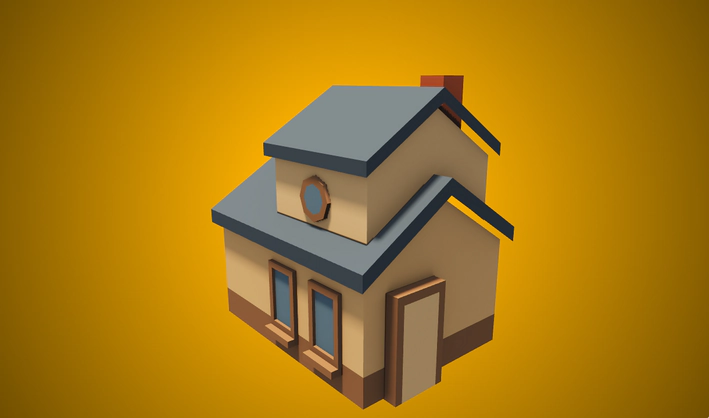 House — Poly Pizza 3D model by Poly by Google