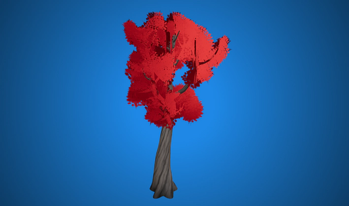 Twisted Tree — Poly Pizza 3D model by Quaternius