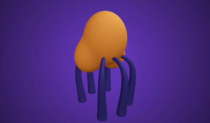 Tree Blob — Poly Pizza 3D model by Quaternius