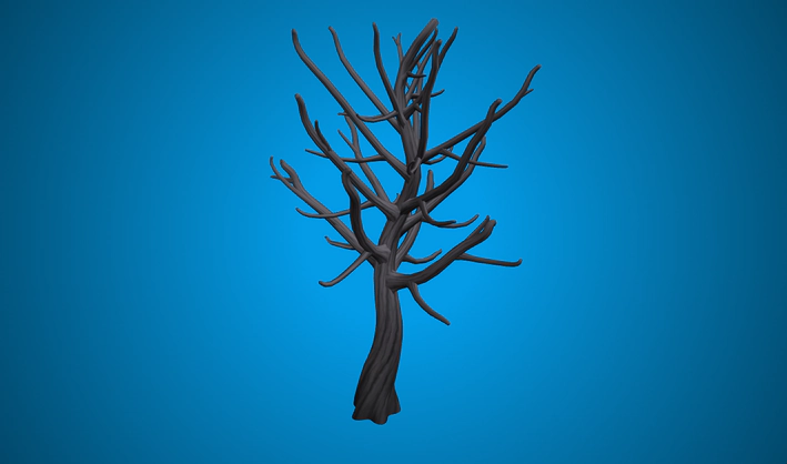 Dead Tree — Poly Pizza 3D model by Quaternius