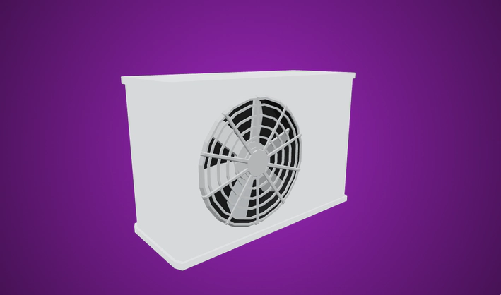Air conditioner — Poly Pizza 3D model by Poly by Google