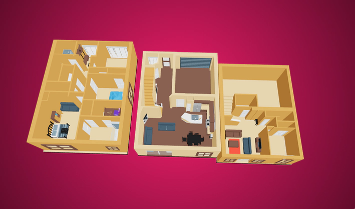 house interiors — Poly Pizza 3D model by Gabriele Romagnoli