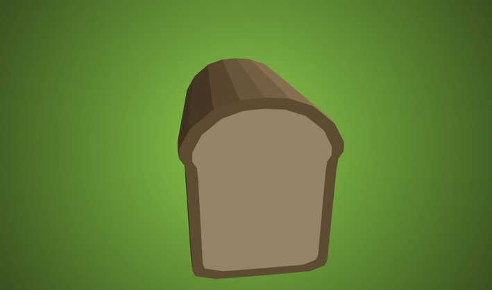 Bread — Poly Pizza 3D model by Quaternius