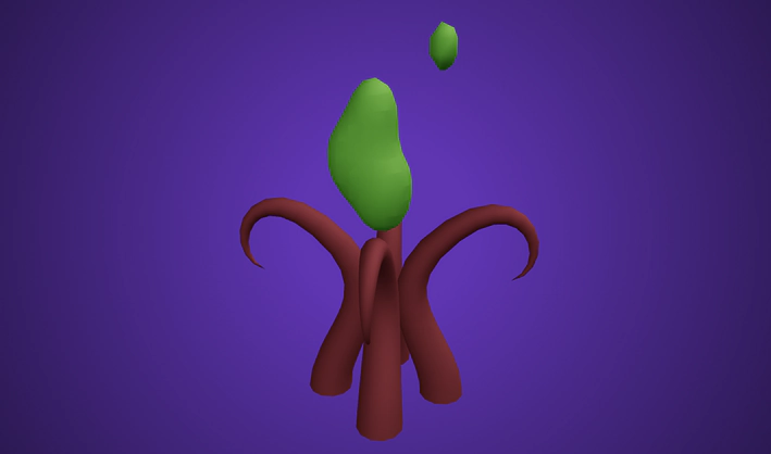 Tree Spikes — Poly Pizza 3D model by Quaternius