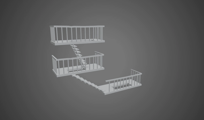 Fire Exit — Poly Pizza 3D model by J-Toastie