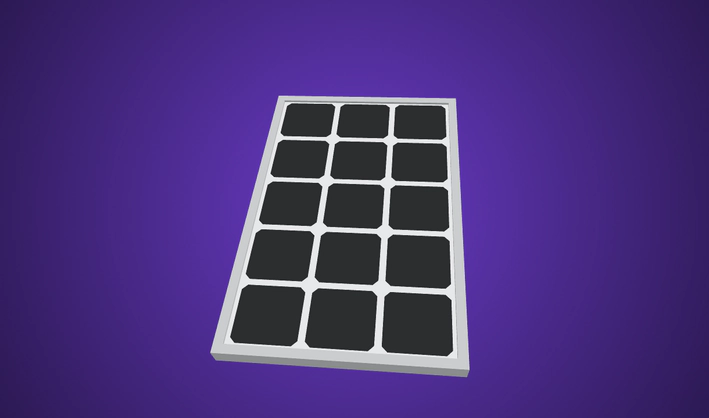 Solar Panel Ground — Poly Pizza 3D model by Quaternius