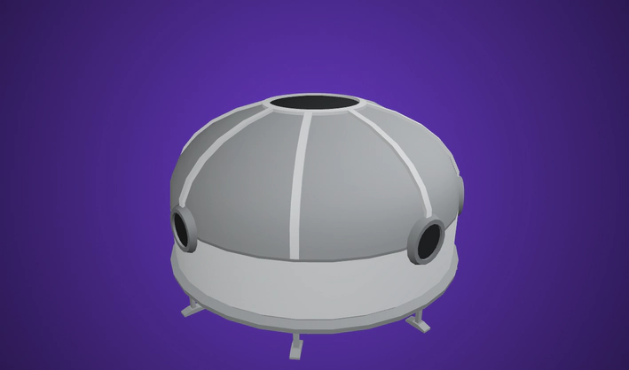 Base Large — Poly Pizza 3D model by Quaternius