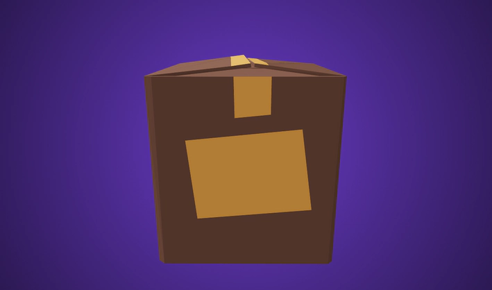 Cardboard Box — Poly Pizza 3D model by Nick Slough