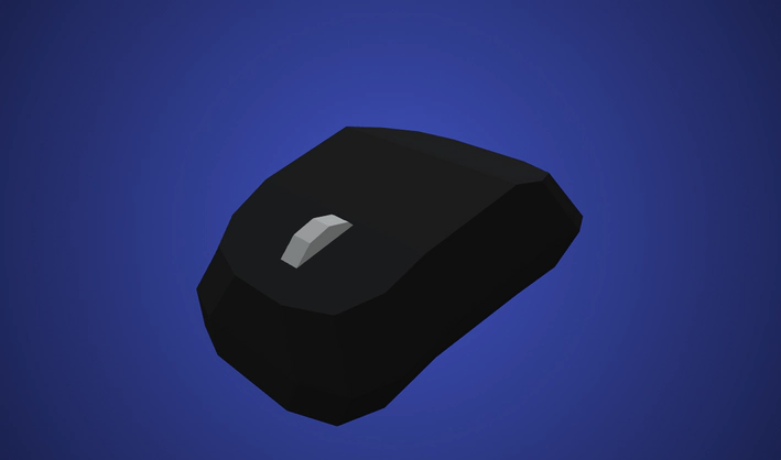 Computer Mouse — Poly Pizza 3D model by CreativeTrio