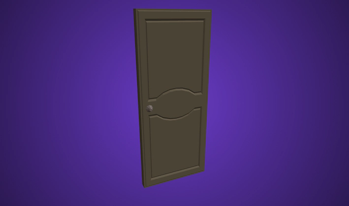 Door — Poly Pizza 3D model by Quaternius