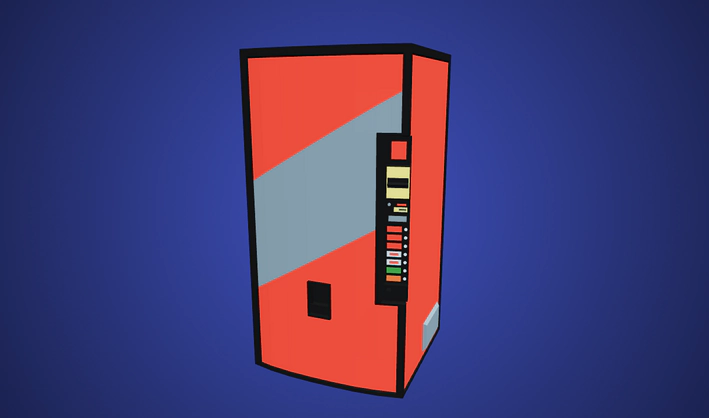 Vending Machine — Poly Pizza 3D model by dook