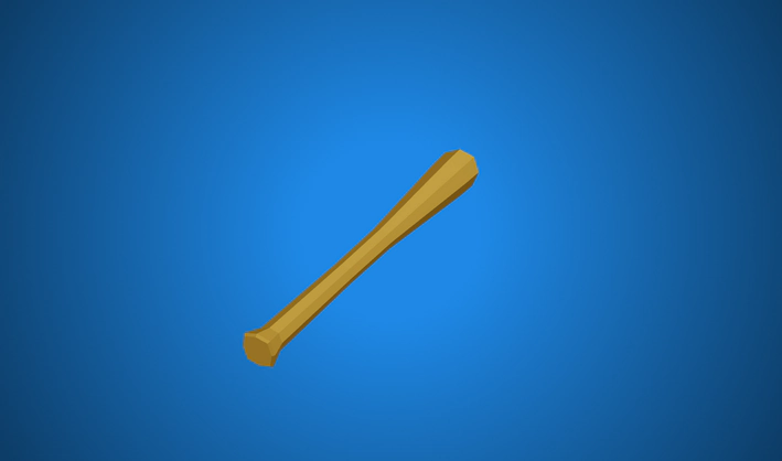 Baseball Bat — Poly Pizza 3D model by Zsky