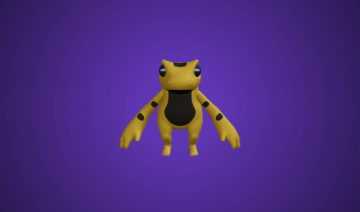 Frog — Poly Pizza 3D model by Quaternius