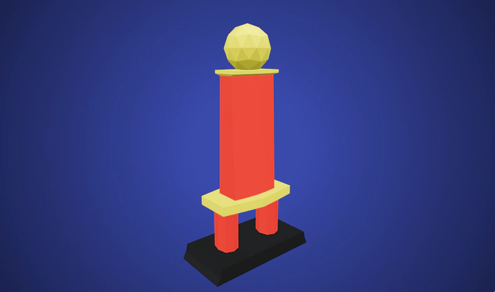 Trophy — Poly Pizza 3D model by jeremy