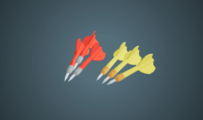 Darts — Poly Pizza 3D model by Jarlan Perez