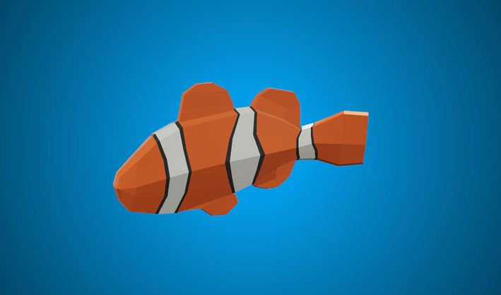 Fish — Poly Pizza 3D model by Quaternius