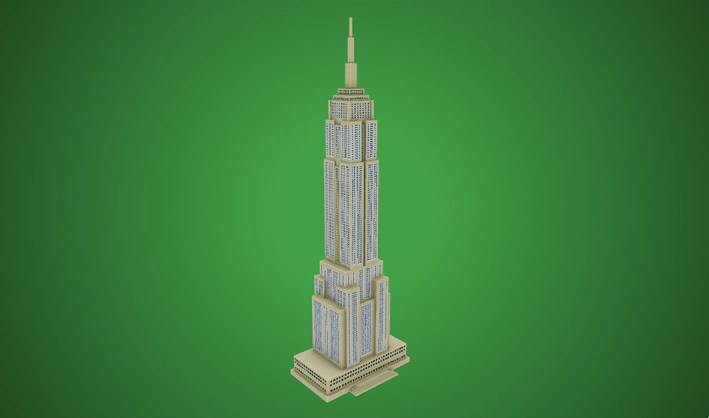 Skyscraper — Poly Pizza 3D model by Poly by Google
