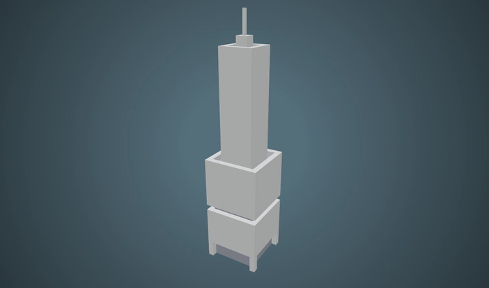 Low Building — Poly Pizza 3D model by Kenney