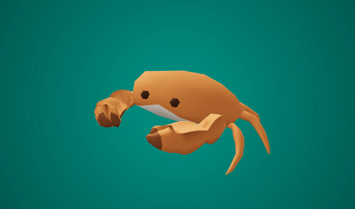 Crab — Poly Pizza 3D model by Poly by Google